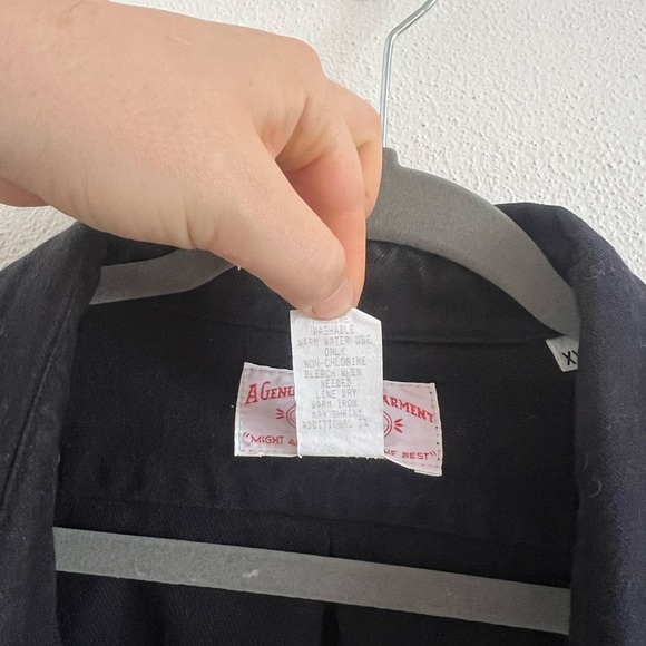 Vintage Filson Navy Button Up, size XXL - Picture 4 of 7